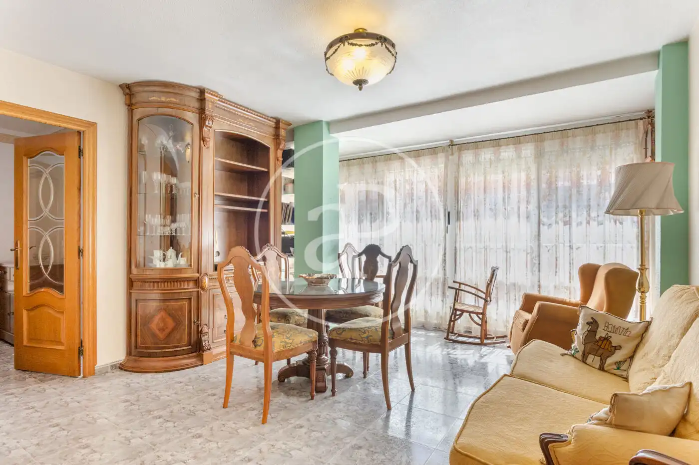 Comedor de Piso en venta en Valencia con Calefacción y Amueblado