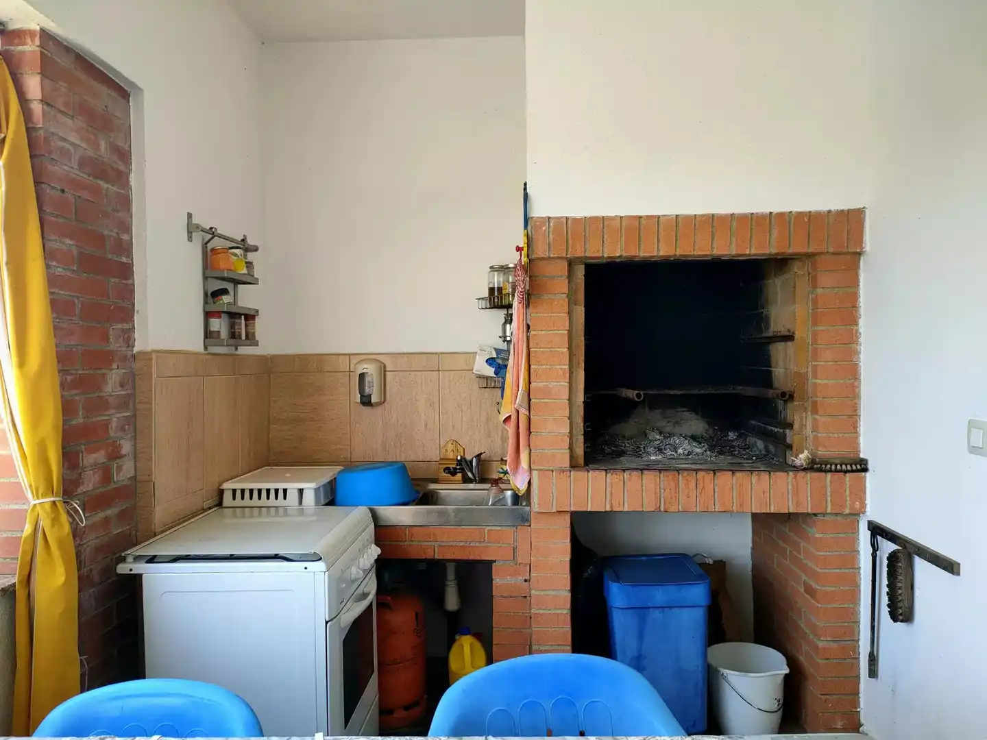 Cocina de Casa o chalet en venta en Riudarenes con Terraza