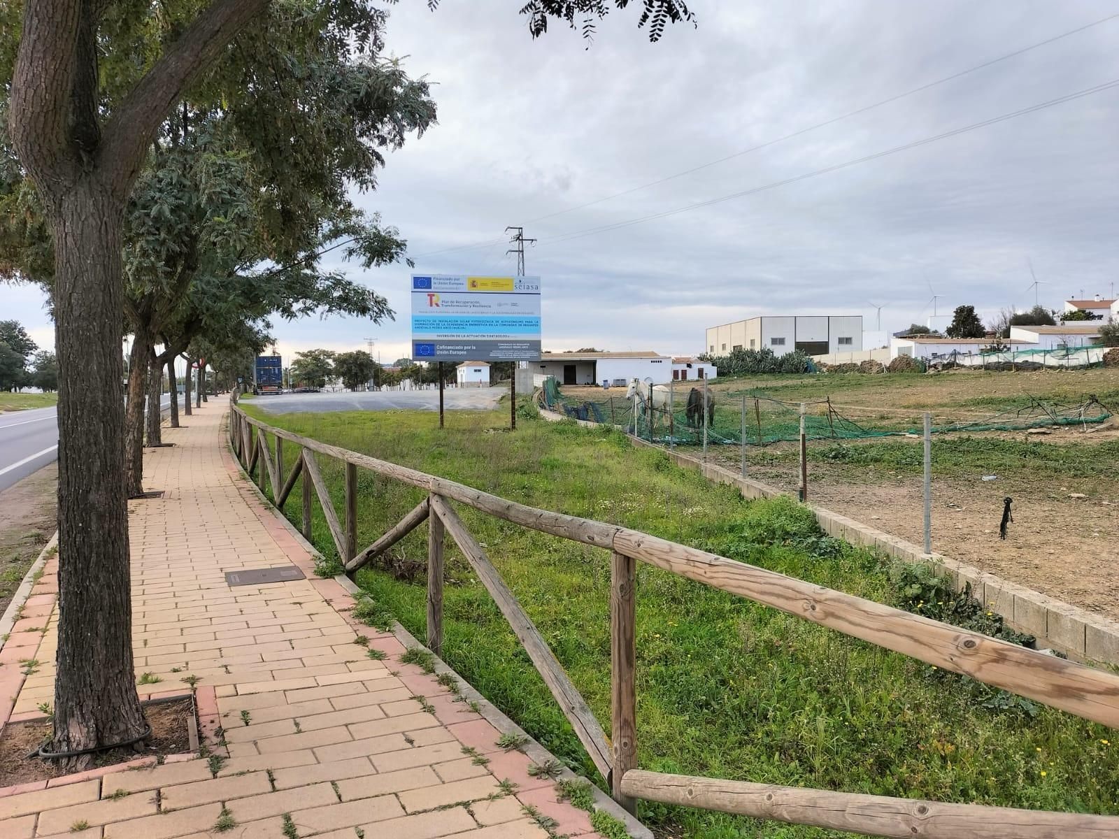 Exterior view of Industrial land for sale in Villanueva de los Castillejos