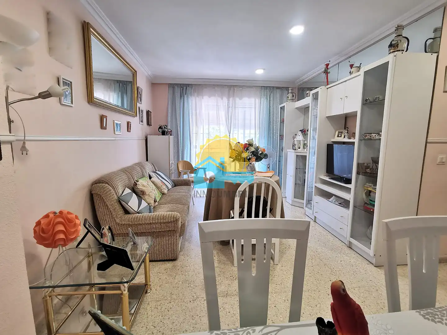 Wohnzimmer von Wohnung zum Verkauf in  Huelva Capital mit Möbliert und Balkon