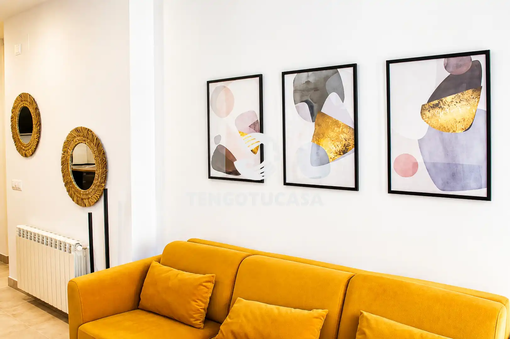 Sala de estar de Piso en venta en Madrid con Aire acondicionado, Calefacción y Amueblado