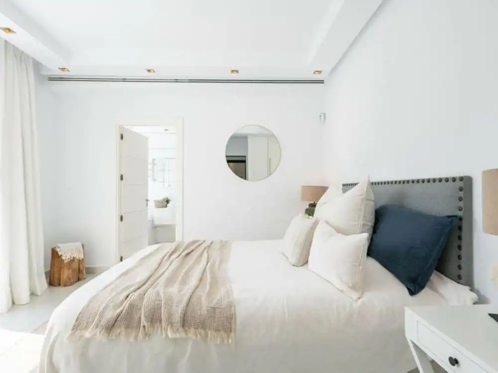Bedroom of Houses for rent in Marbella  with Air Conditioner, Private garden and Terrace