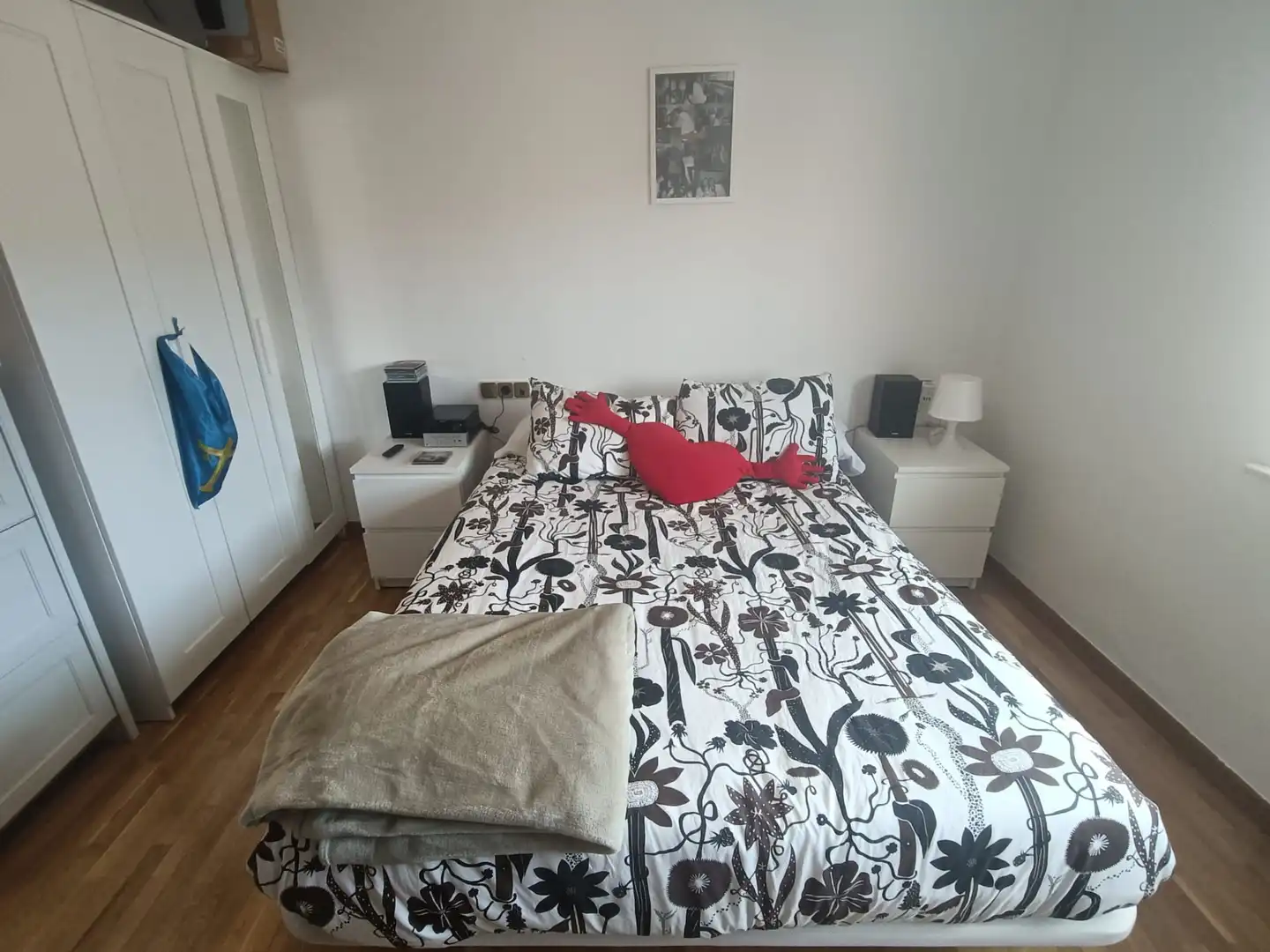 Bedroom of Flat for rent in Salamanca  with Heating, Parquet flooring and Furnished