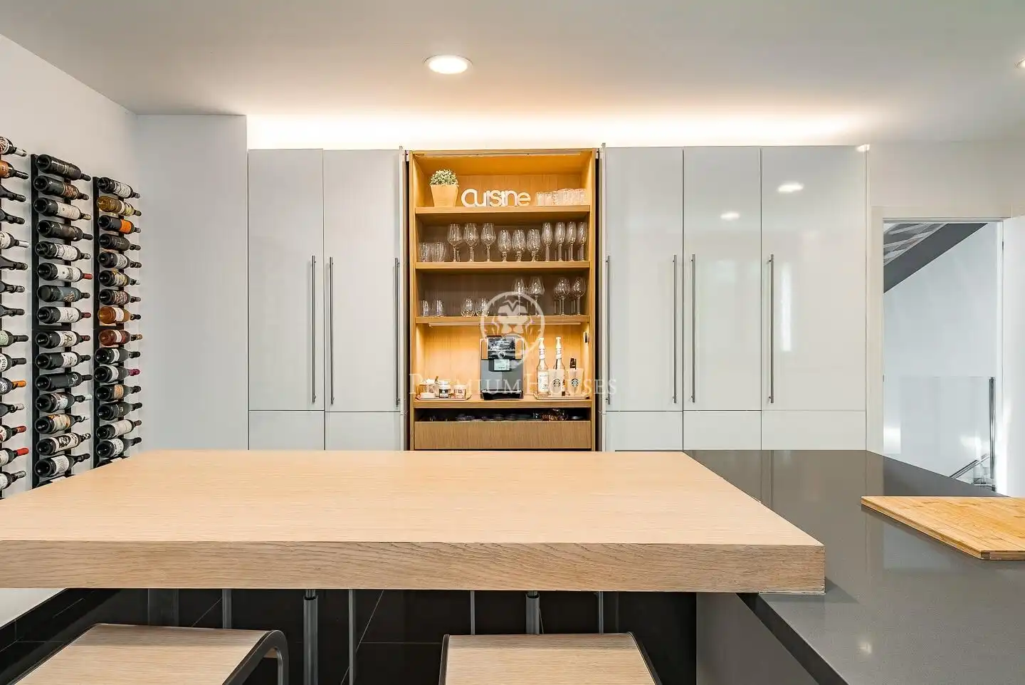 Kitchen of Houses for sale in Sant Cugat del Vallès  with Air Conditioner, Heating and Private garden