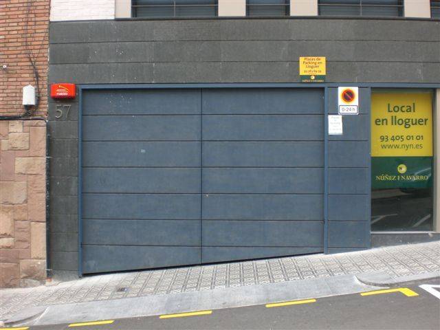 Garaje en Alquiler en  CALLE TAVERN, 57 en Sant Gervasi- Galvany