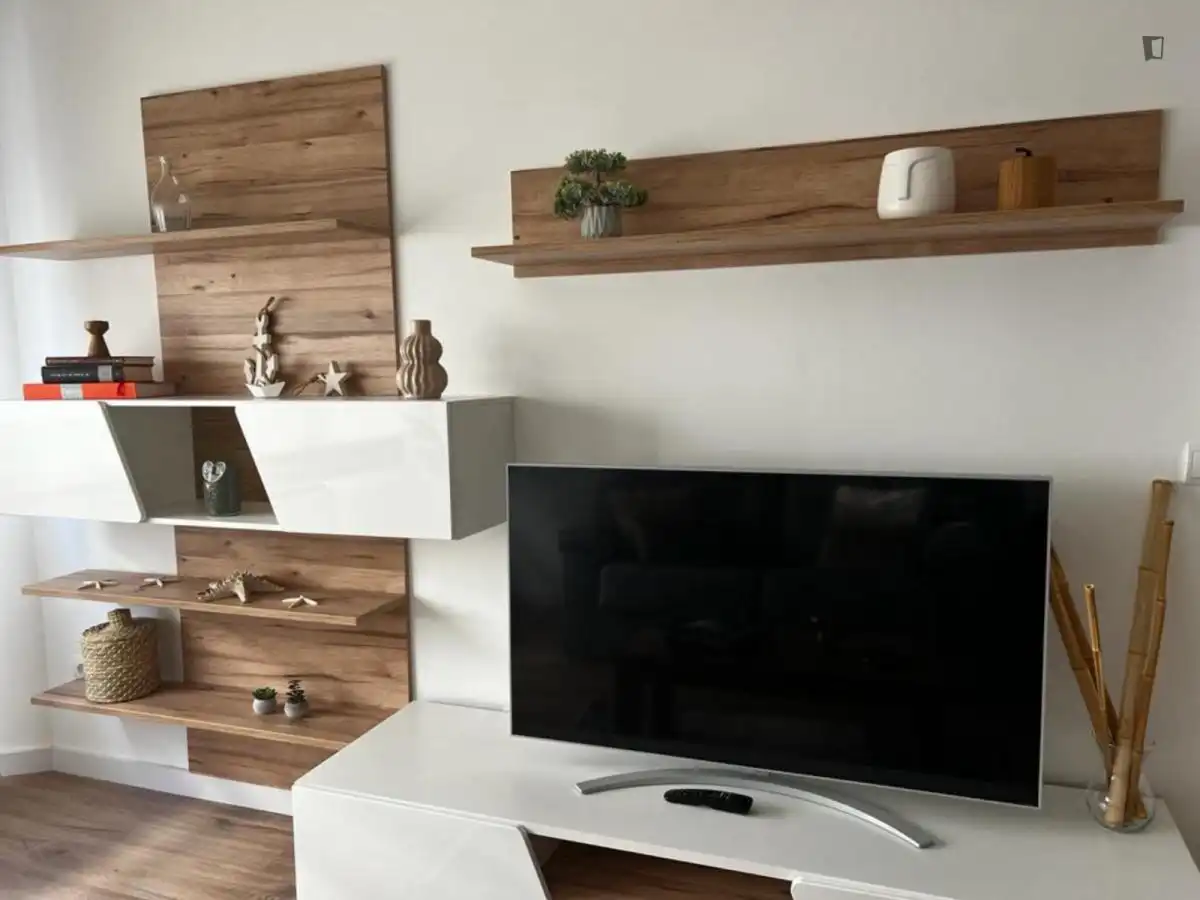 Sala de estar de Apartamento de alquiler en Vigo  con Calefacción, Amueblado y Horno