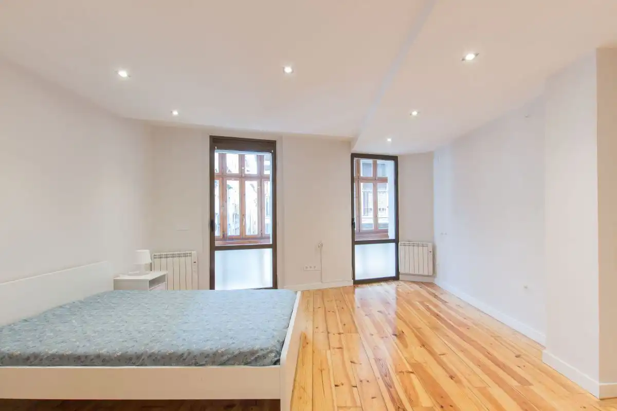 Bedroom of Flat for sale in  Pamplona / Iruña  with Heating and Balcony