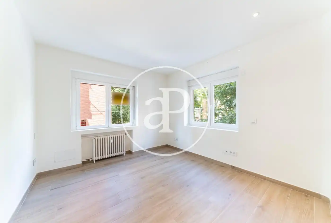 Schlafzimmer von Wohnung zur Miete in Madrid mit Klimaanlage, Heizung und Abstellraum