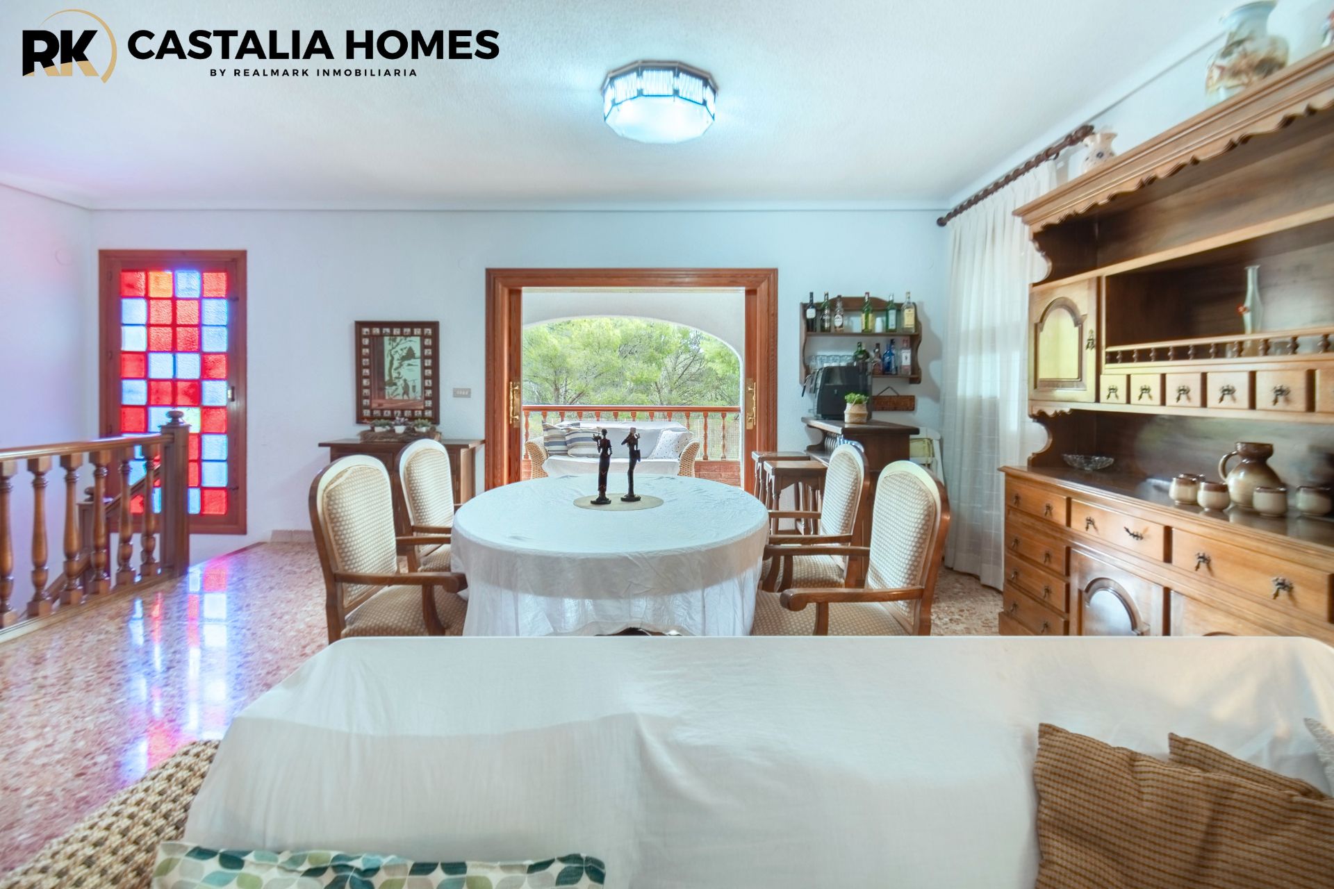 Dining room of House or chalet for sale in Benicasim / Benicàssim  with Private garden, Terrace and Swimming Pool