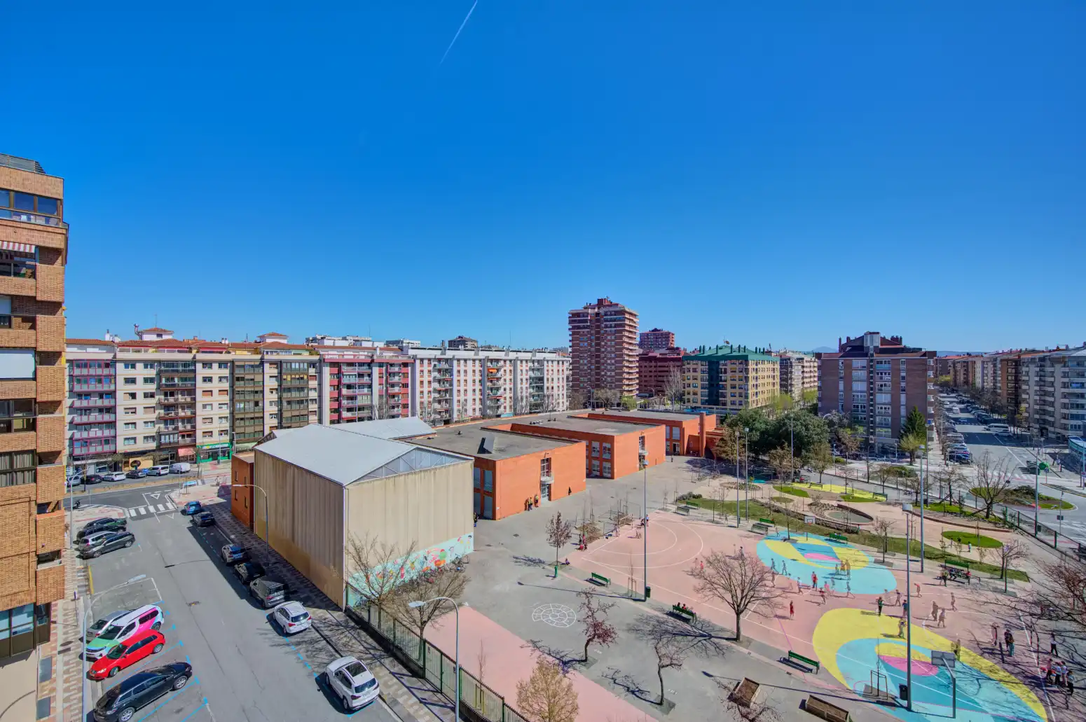 Exterior view of Flat for sale in  Pamplona / Iruña  with Air Conditioner, Heating and Parquet flooring
