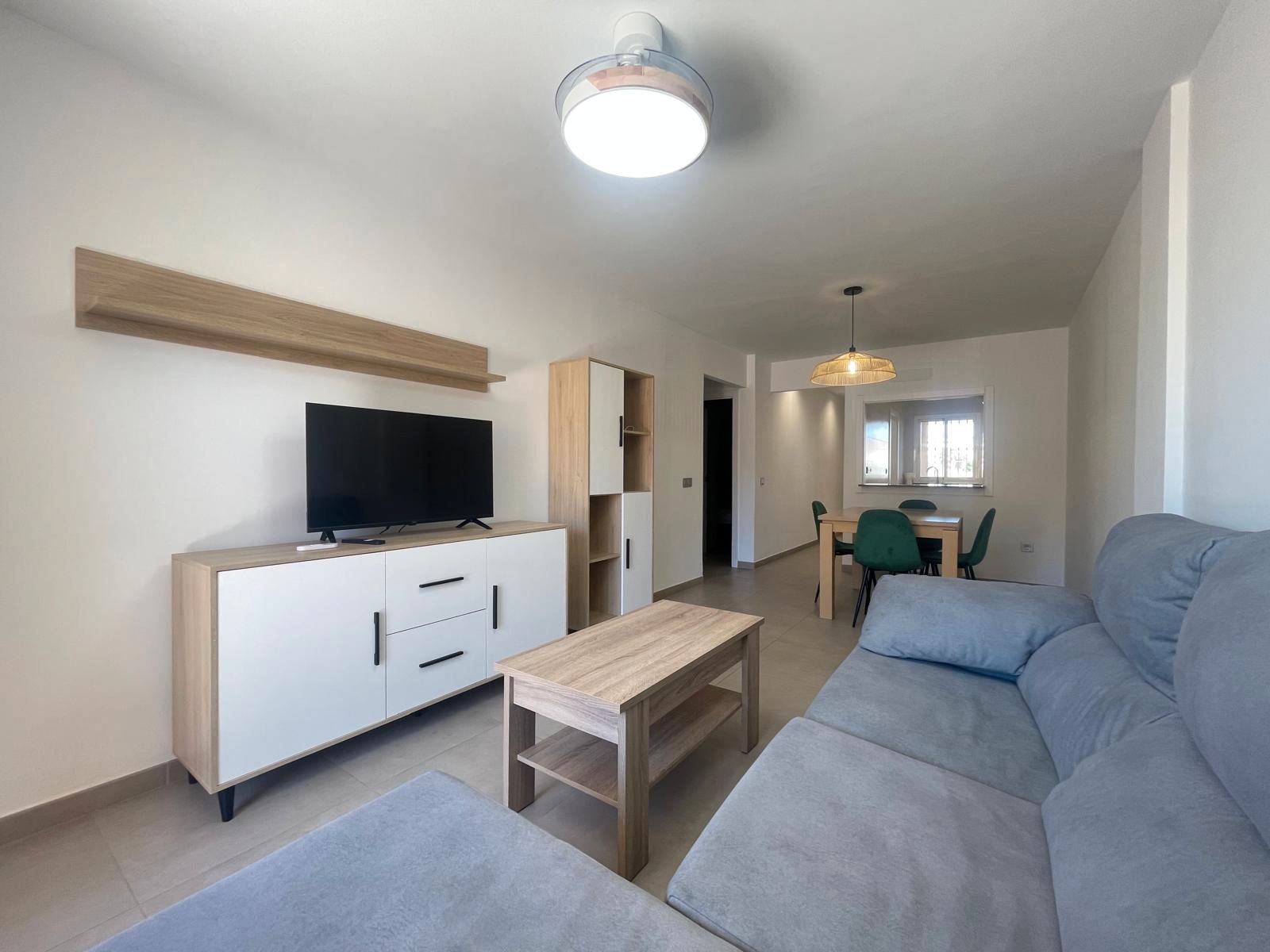 Living room of Flat to rent in El Ejido  with Terrace and Furnished