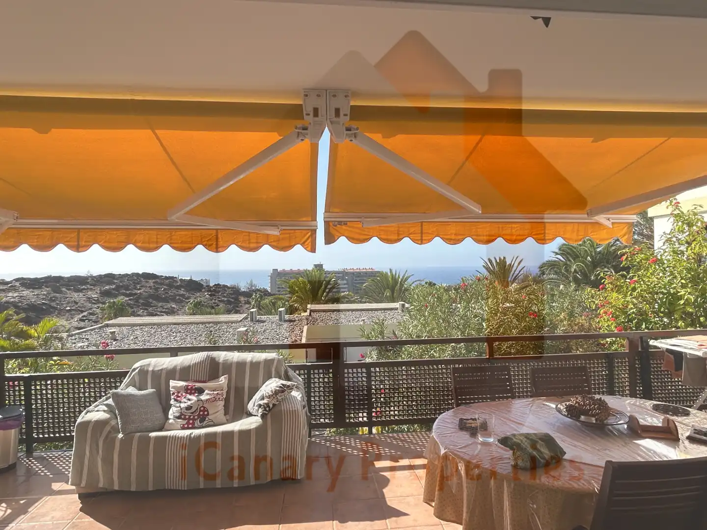 Terrasse von Wohnungen zur Miete in San Bartolomé de Tirajana mit Klimaanlage, Terrasse und Möbliert