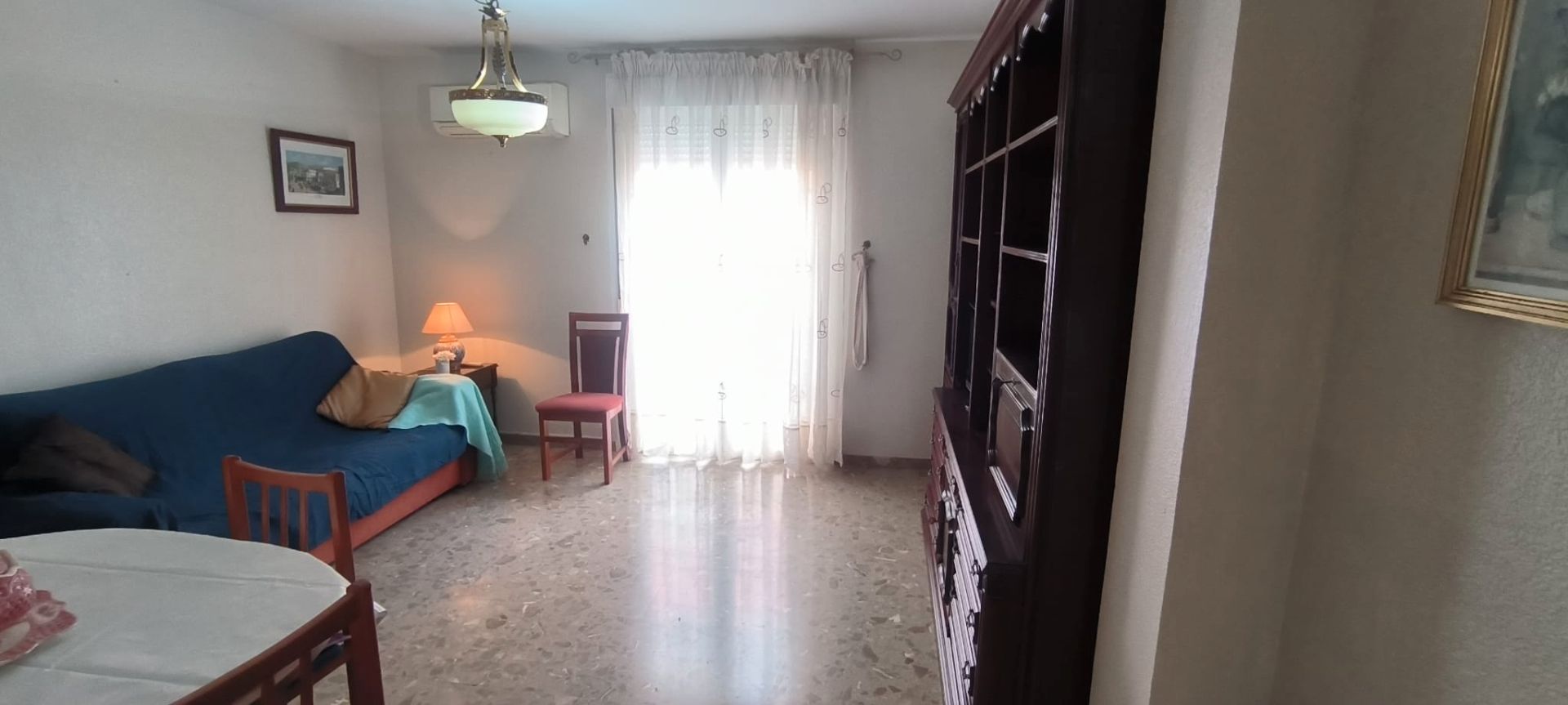 Living room of Flat for sale in  Almería Capital  with Air Conditioner and Balcony