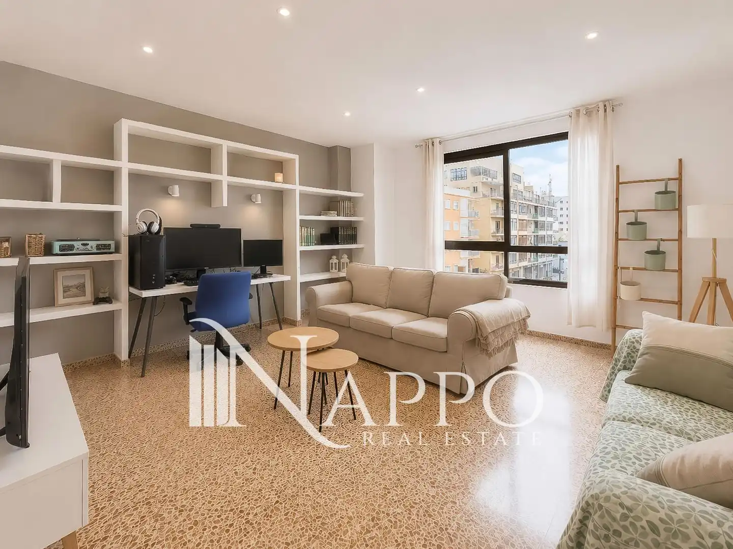 Sala de estar de Piso en venta en  Palma de Mallorca con Aire acondicionado, Calefacción y Terraza