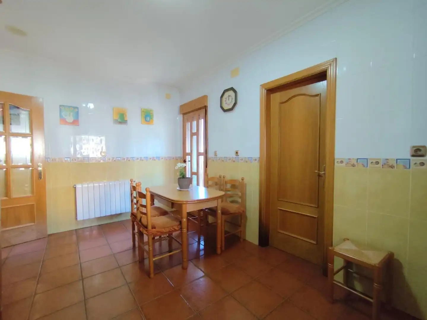 Dining room of Houses for sale in La Granja   with Heating, Private garden and Terrace