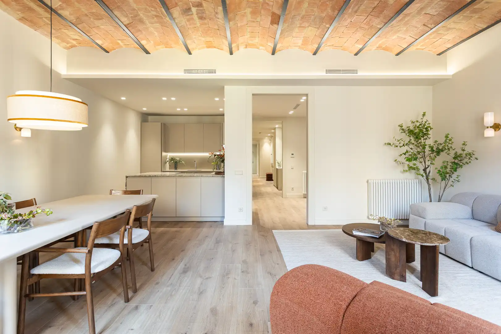 Sala d'estar de Pis en venda en Barcelona amb Aire condicionat, Calefacció i Parquet