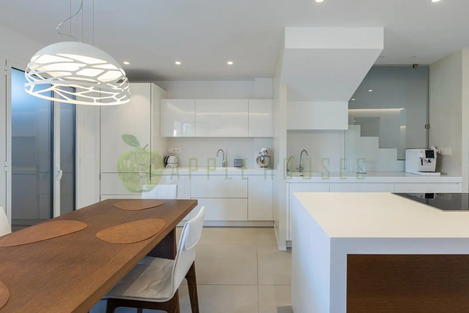 Kitchen of Attic for sale in Sitges  with Air Conditioner, Heating and Terrace