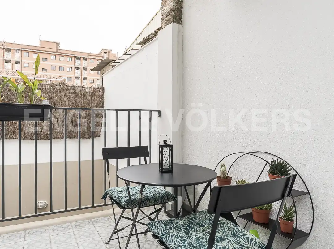 Terrasse von Wohnung zur Miete in Barcelona mit Klimaanlage, Heizung und Möbliert