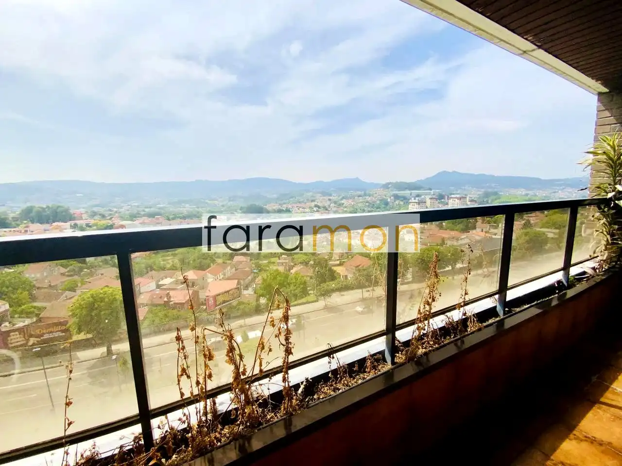 Balcony of Flat for rent in Vigo   with Air Conditioner, Heating and Terrace