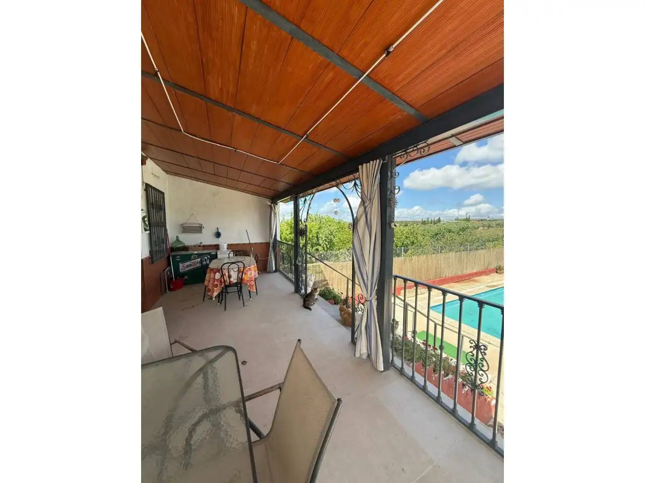 Terraza de Casa o chalet en venta en Sabiote con Jardín privado y Piscina