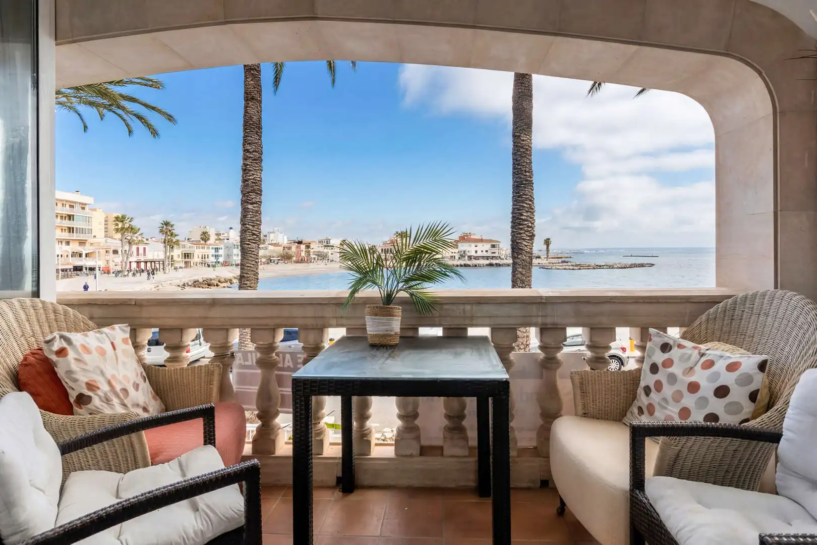 Terraza de Piso en venta en  Palma de Mallorca con Terraza, Amueblado y Balcón