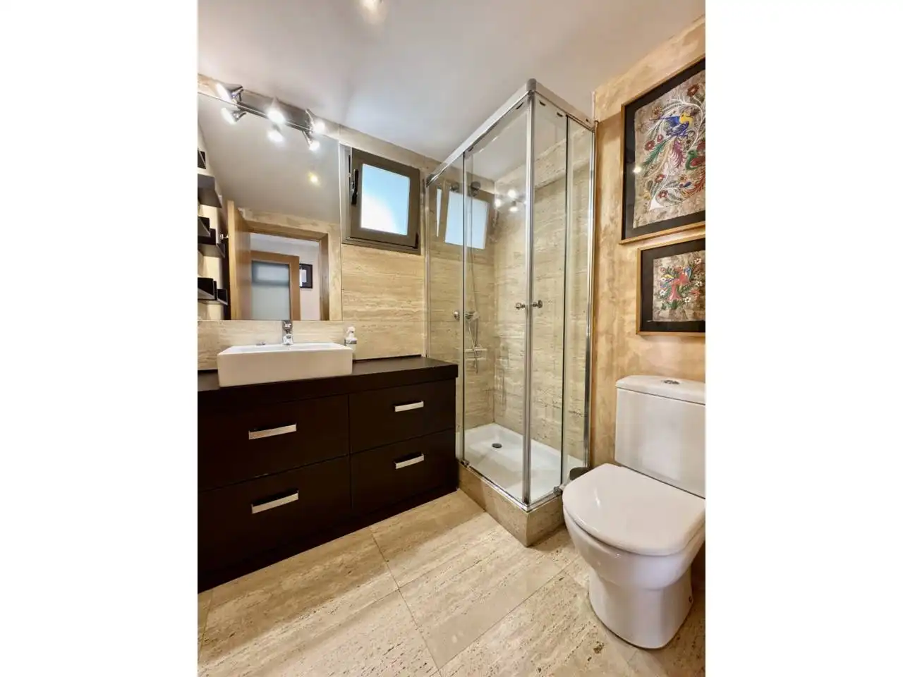 Bathroom of Flat for rent in  Palma de Mallorca  with Air Conditioner, Heating and Parquet flooring