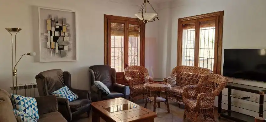 Living room of Attic for rent in Granada  with Air Conditioner, Heating and Terrace