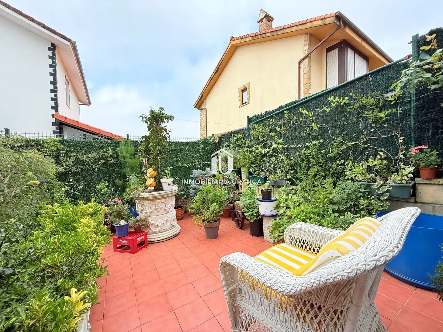 Terrassa de Casa o xalet en venda en Meruelo amb Calefacció, Jardí privat i Terrassa