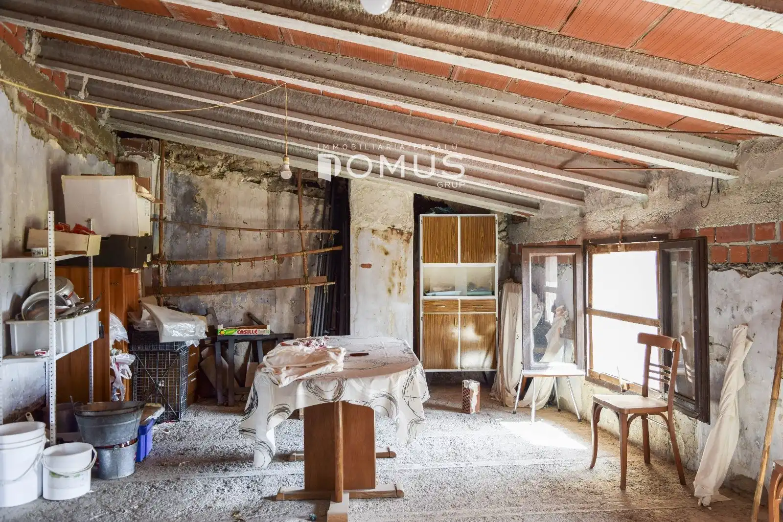 Dining room of Houses for sale in Besalú  with Heating, Terrace and Storage room