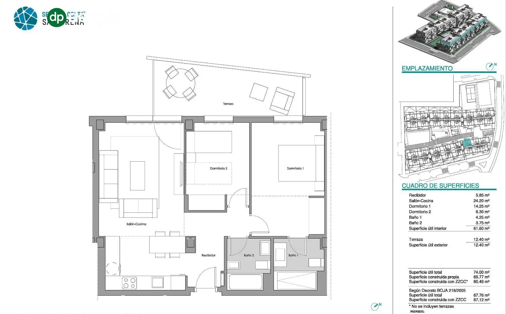 Attic for sale in Salobreña  with Air Conditioner, Terrace and Storage room