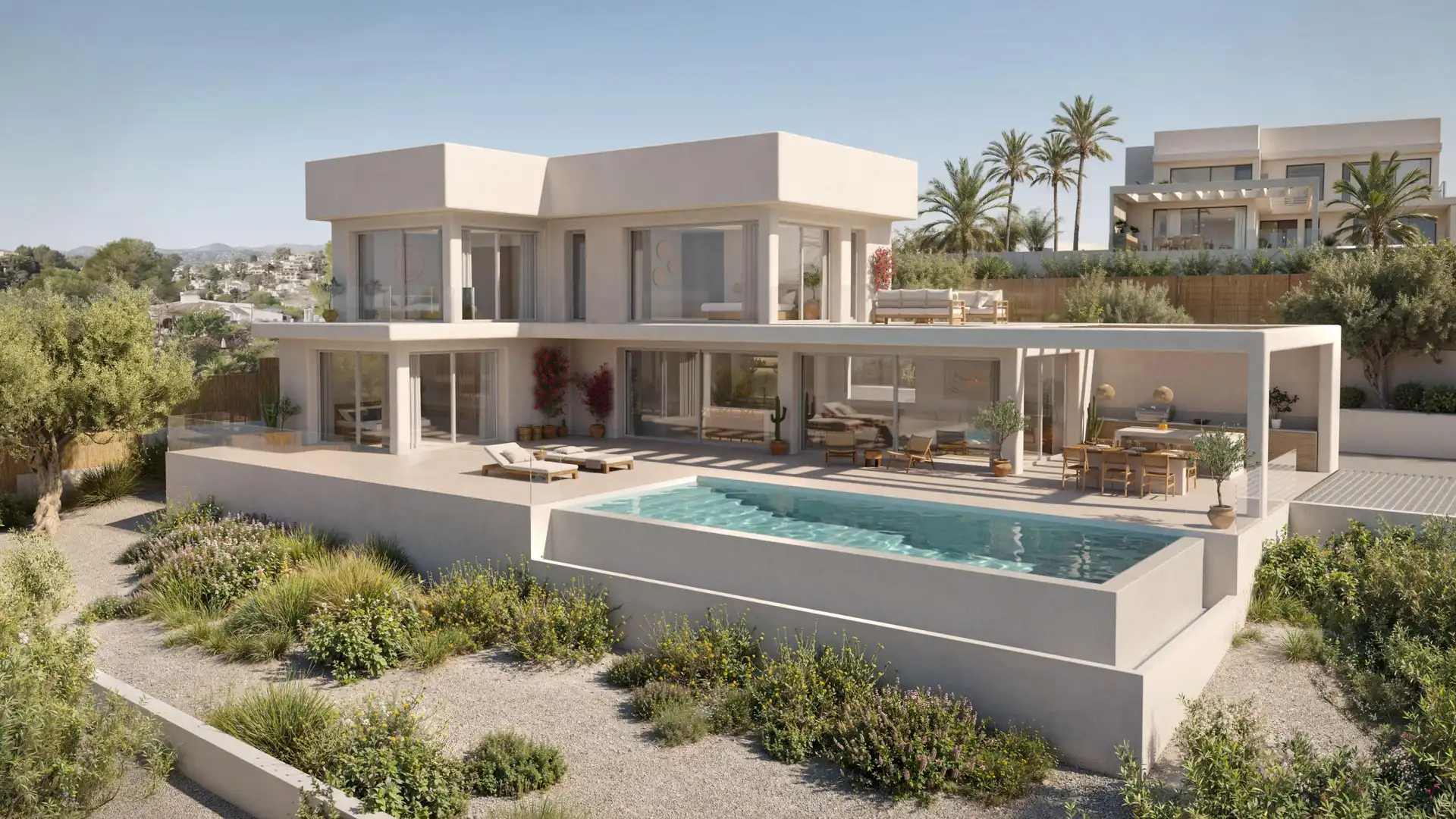 Vista exterior de Casa o xalet en venda en Jávea / Xàbia