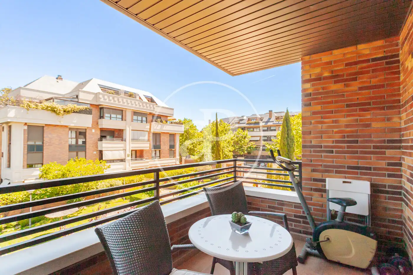 Terrasse von Wohnung zum Verkauf in Majadahonda mit Klimaanlage, Heizung und Privatgarten