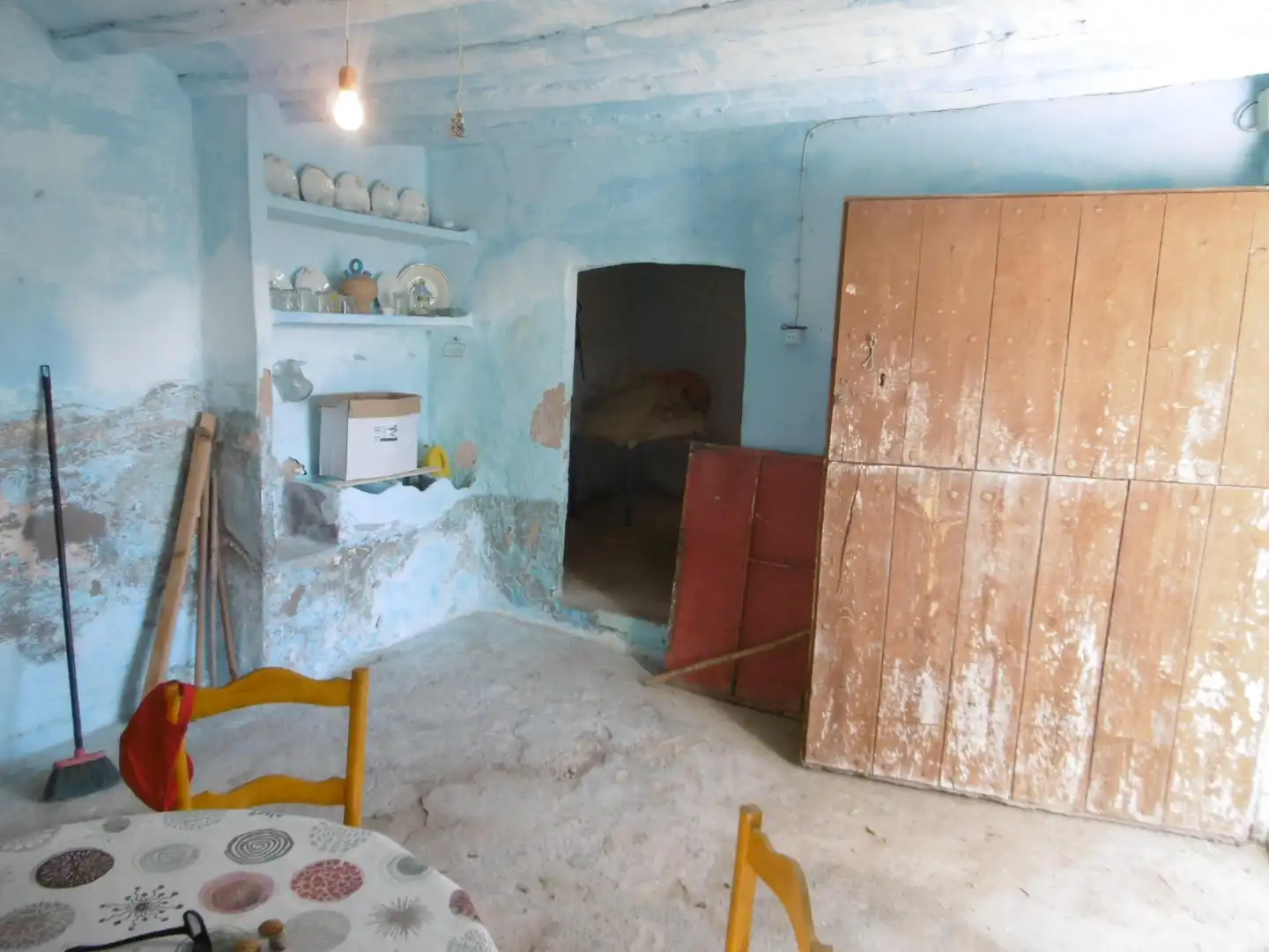 Cocina de Finca rústica en venta en Sierra Engarcerán con Jardín privado y Trastero