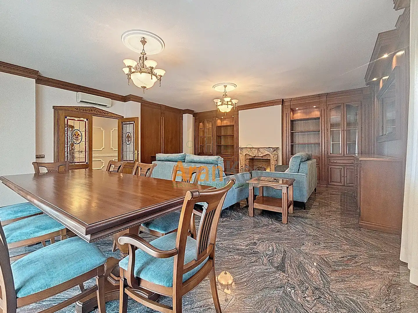 Dining room of Houses for sale in Aranjuez  with Air Conditioner, Heating and Private garden