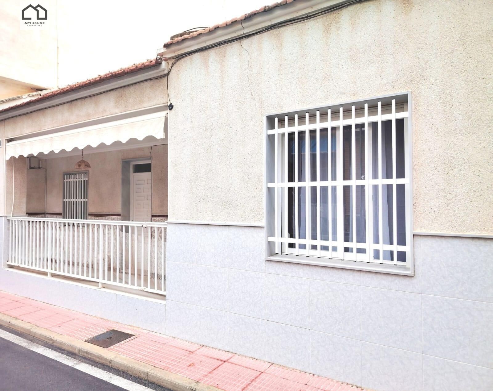 Exterior view of Single-family semi-detached for sale in Santa Pola  with Air Conditioner