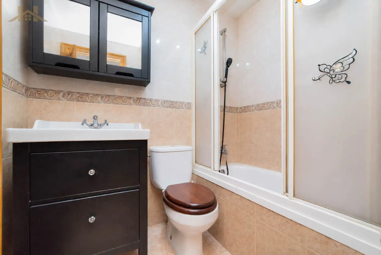 Badezimmer von Wohnung zum Verkauf in Móstoles mit Klimaanlage, Heizung und Terrasse