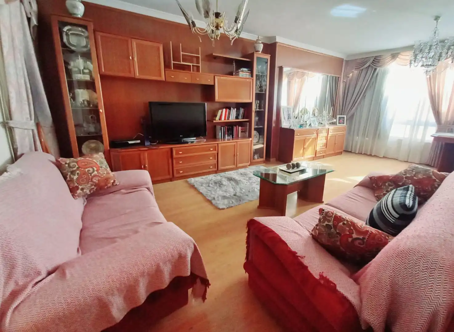 Sala de estar de Piso en venta en Canillas de Aceituno con Aire acondicionado, Jardín privado y Terraza