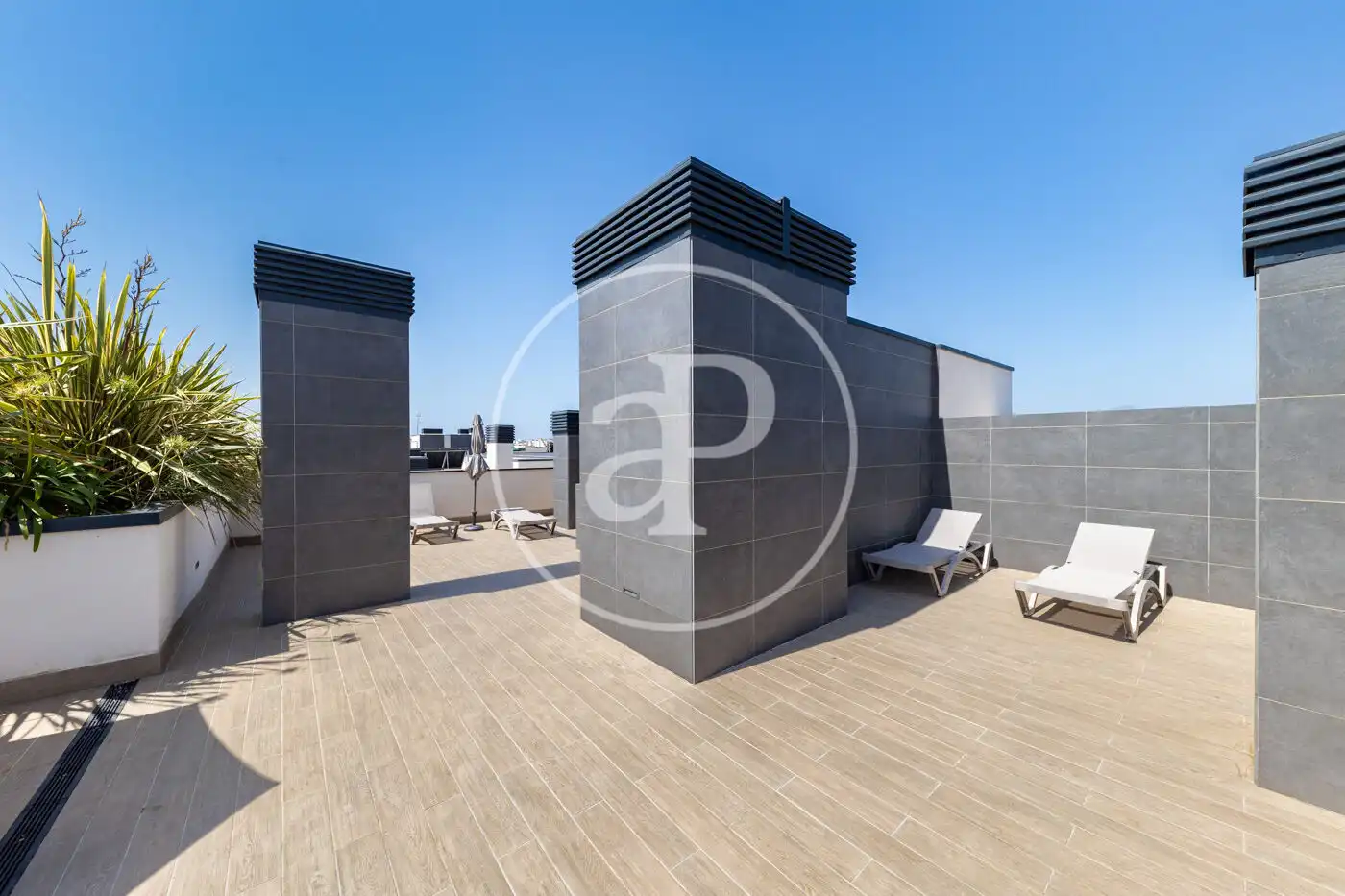 Terrace of Flat for rent in  Palma de Mallorca  with Air Conditioner, Heating and Terrace