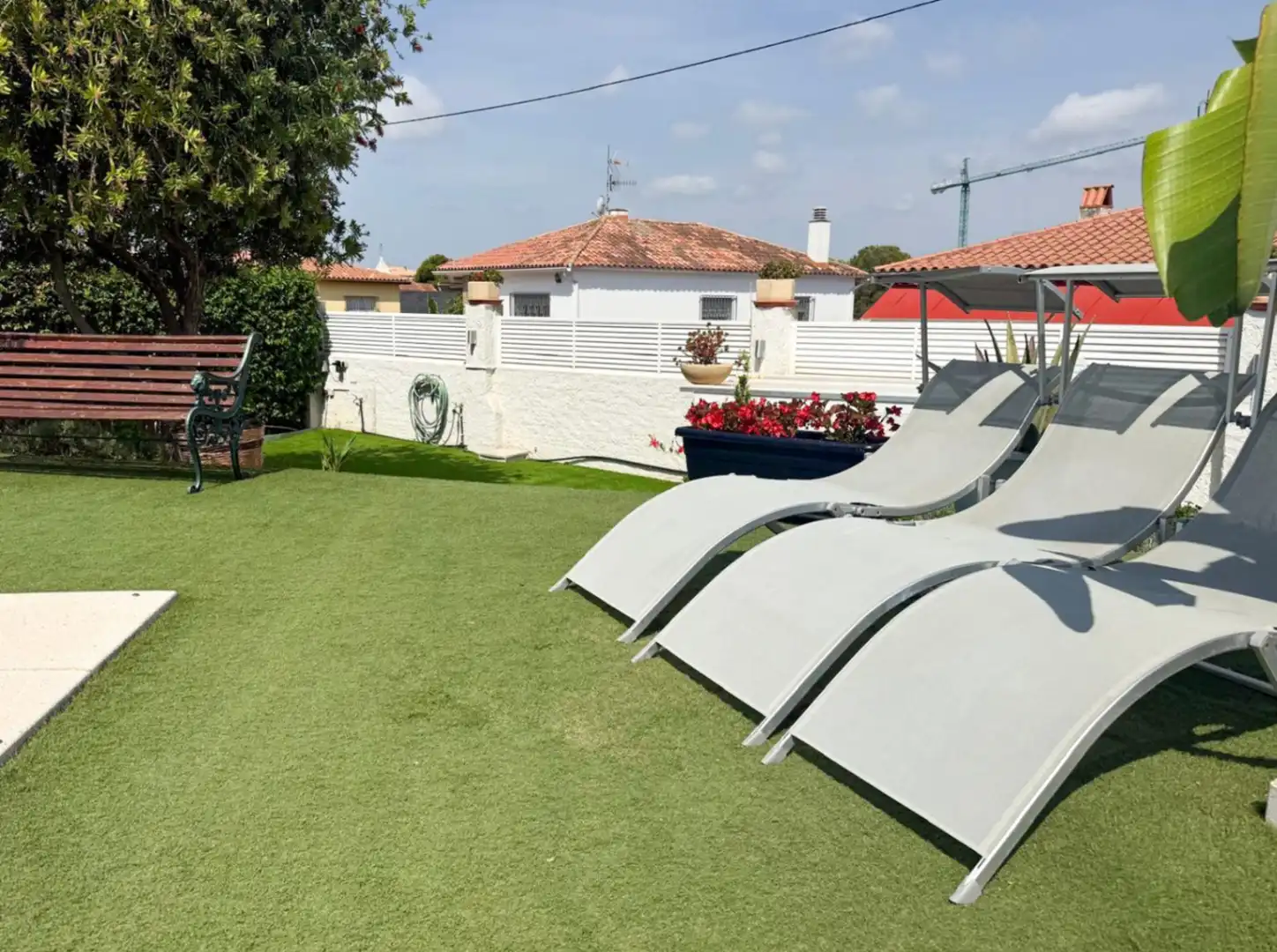 Terraza de Casa o chalet de alquiler en Sant Pere de Ribes con Aire acondicionado, Calefacción y Jardín privado