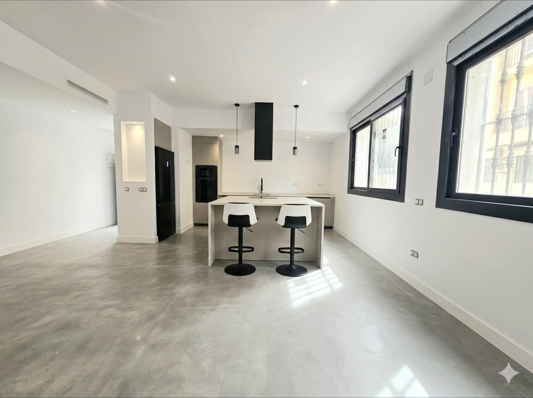 Cocina de Planta baja en venta en  Sevilla Capital con Aire acondicionado