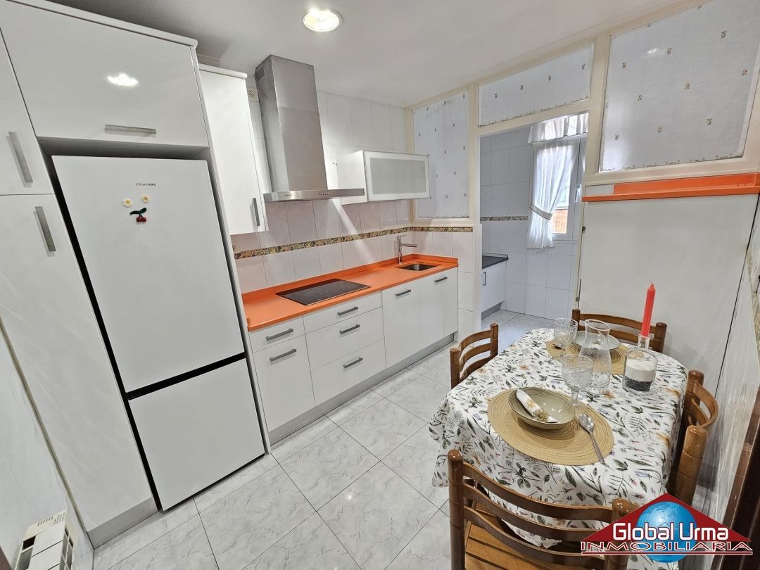 Kitchen of Flat for sale in Barakaldo   with Heating and Furnished