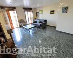 Sala d'estar de Casa o xalet en venda en Godella amb Aire condicionat, Terrassa i Balcó