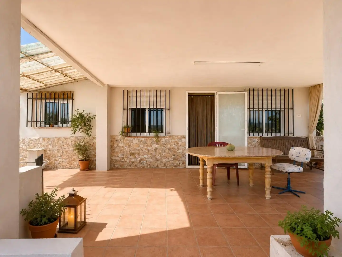 Terrassa de Casa o xalet en venda en Carlet amb Jardí privat, Terrassa i Traster