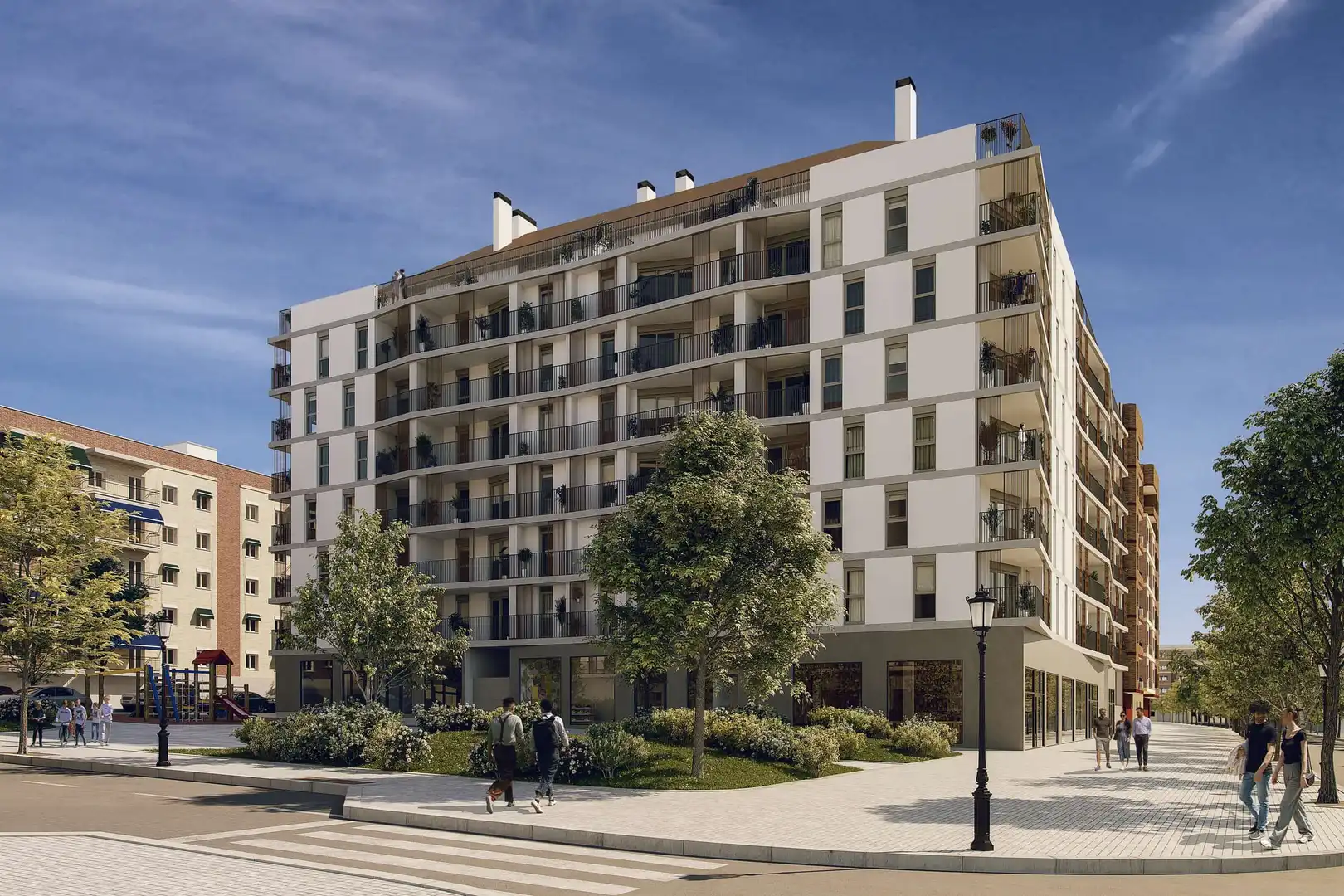 Vista exterior de Àtic en venda en Valencia amb Aire condicionat, Terrassa i Traster