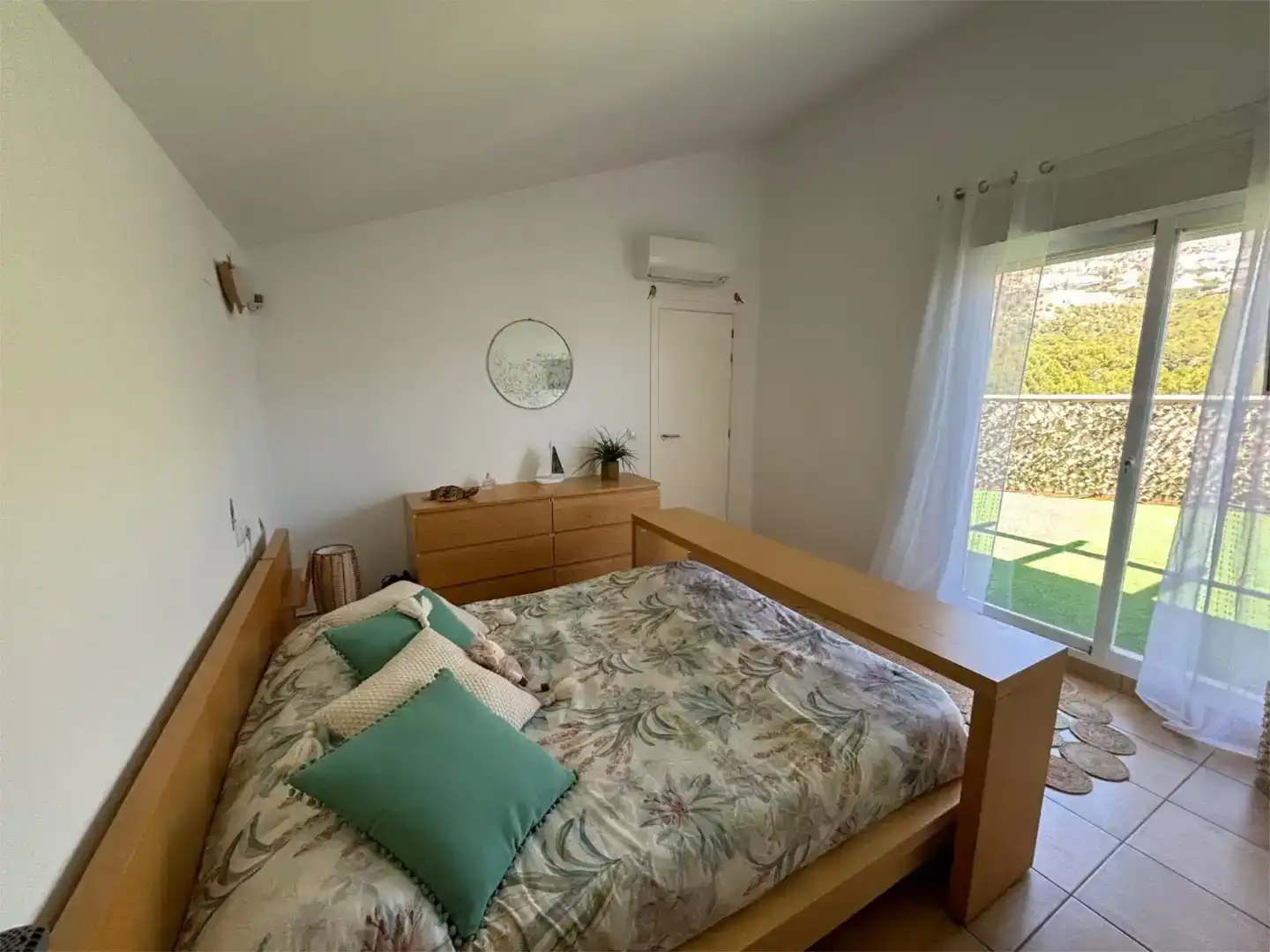 Schlafzimmer von Maisonette zur Miete in Altea mit Klimaanlage, Privatgarten und Schwimmbad