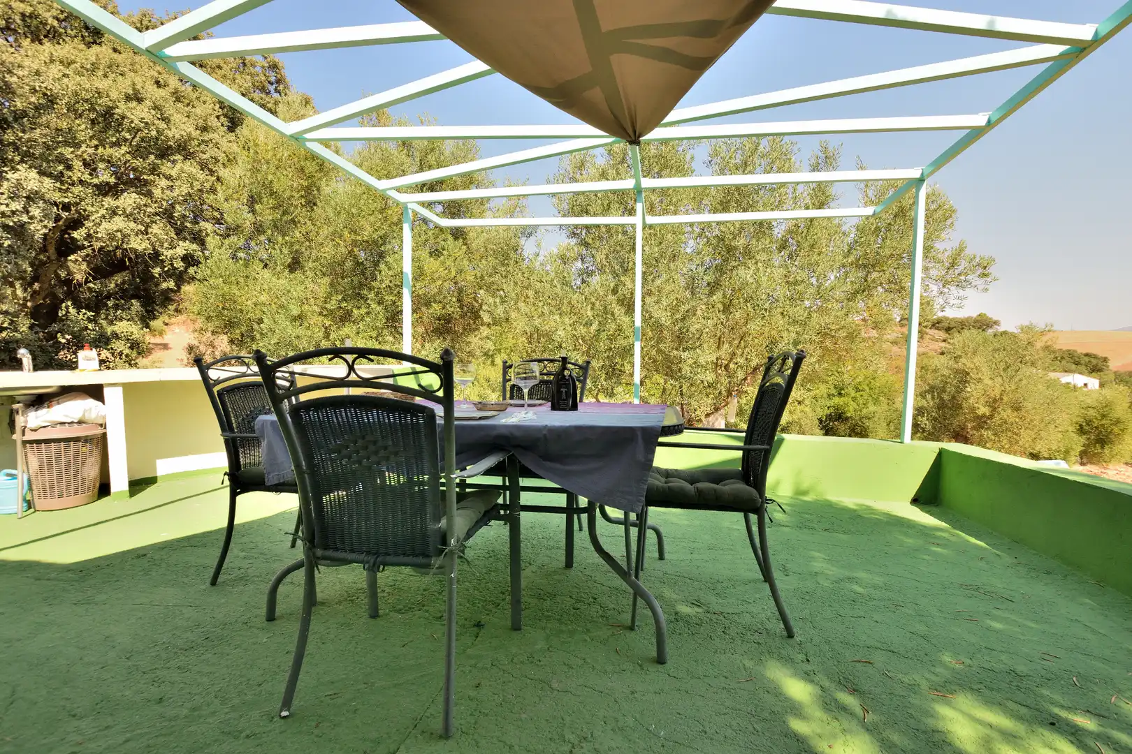 Terrasse von Country house zum Verkauf in Ronda mit Klimaanlage und Terrasse