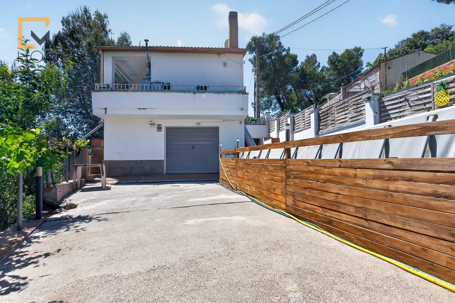 Vista exterior de Casa o xalet en venda en Vacarisses amb Aire condicionat, Calefacció i Jardí privat