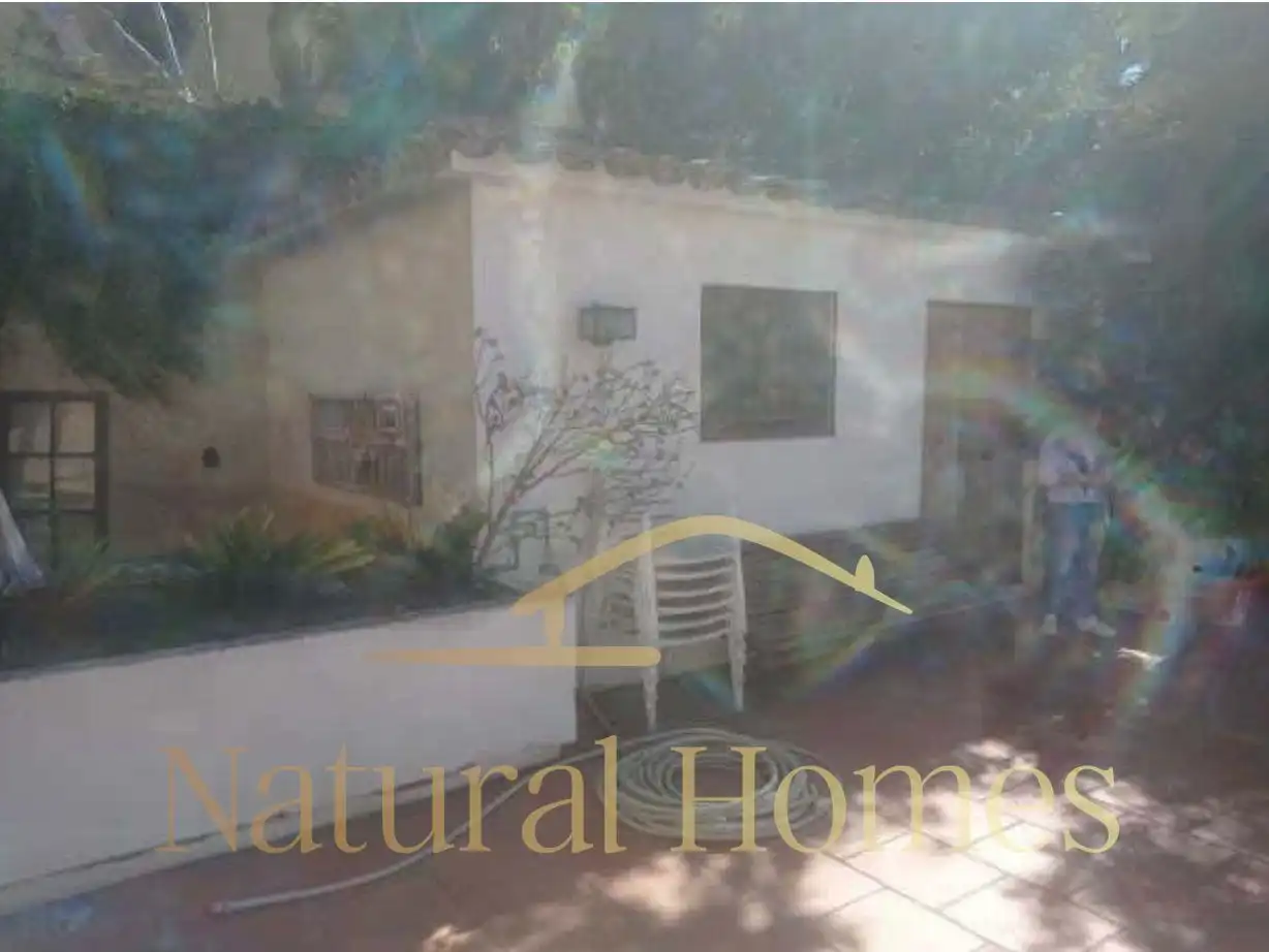 Vista exterior de Casa o chalet en venta en Cabrera de Mar con Jardín privado y Piscina