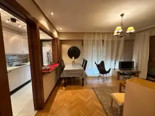 Wohnzimmer von Wohnungen zum Verkauf in León Capital  mit Heizung, Parkett und Terrasse