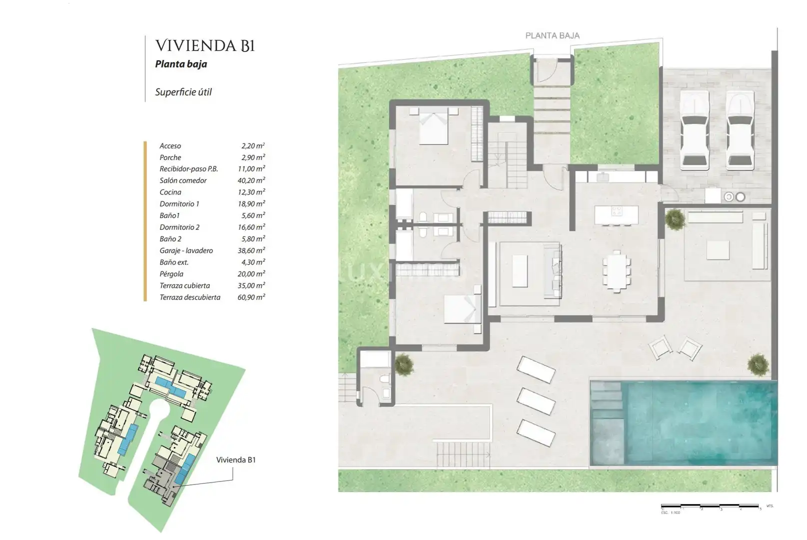 Villa avec terrasse à vendre à Pinar del Advocat - Cometa, imagen 21